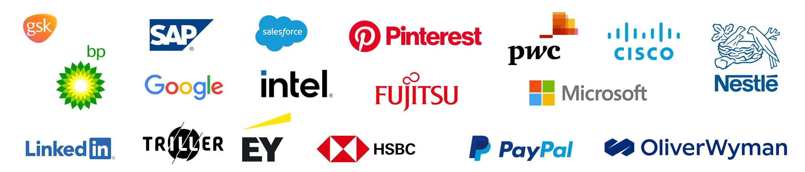Corporate Speaker Agency Client Logos