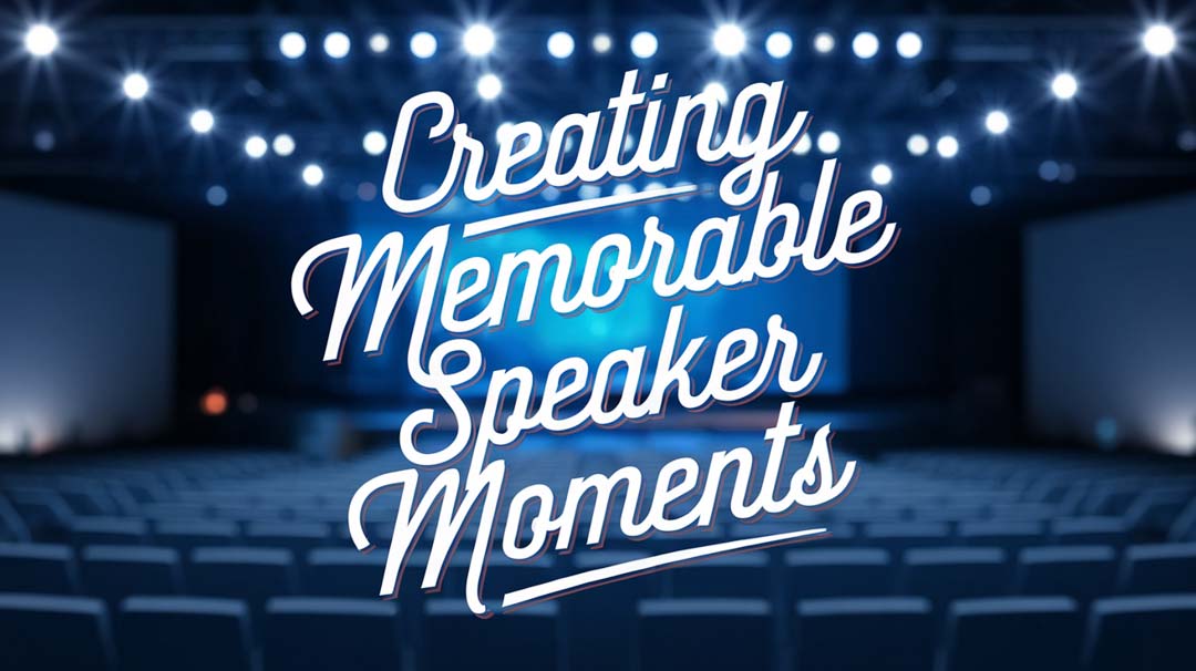 Creating Memorable Speaker Moments