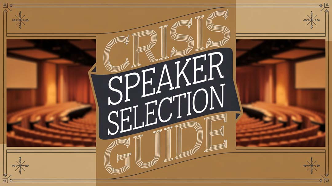 Crisis Speaker Selection Guide