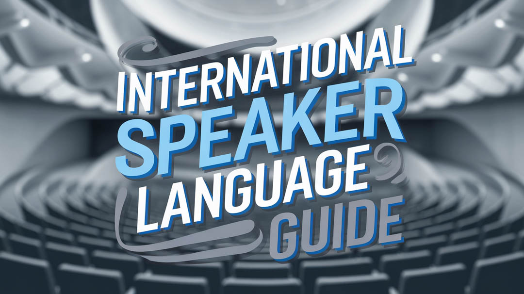 International Speaker Language Guide