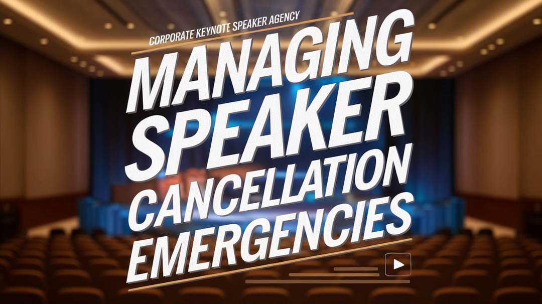 Managing Speaker Cancellation Emergencies