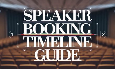 Timeline for Booking Keynote Speakers: A Monthly Guide