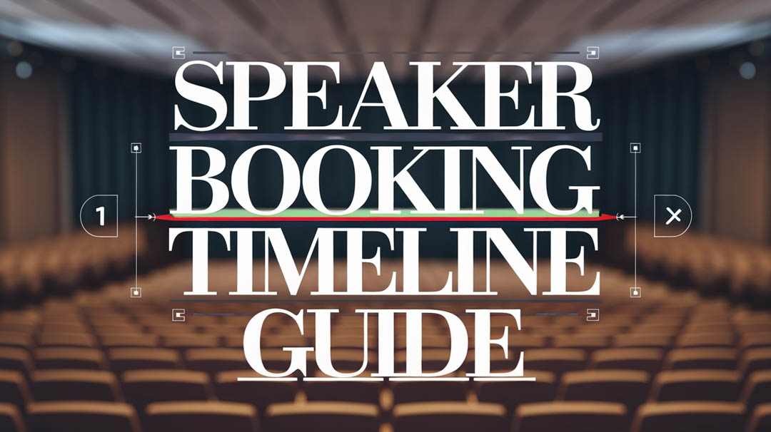 Speaker Booking Timeline Guide