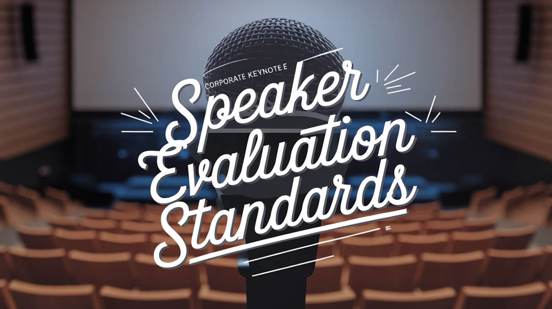 Speaker Evaluation Criteria for Agencies