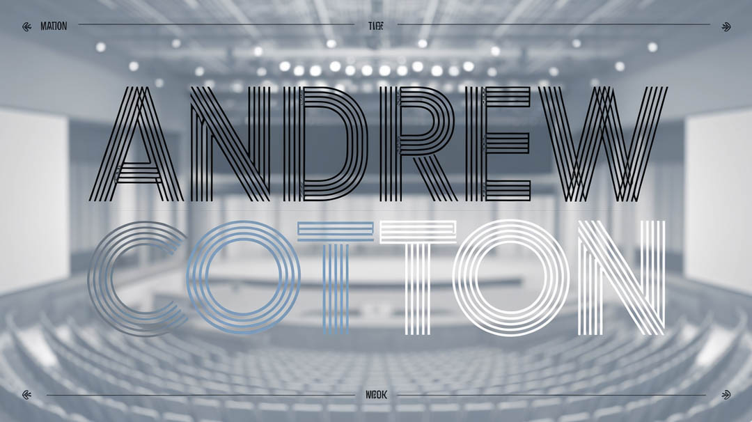 Andrew Cotton Keynote Speaker