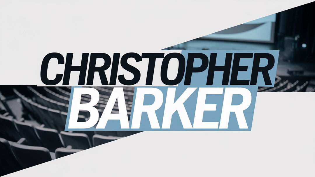 Christopher Barker Keynote Speaker Christopher Barker Keynote Speaker