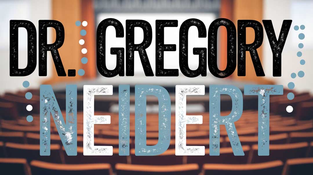 Dr Gregory Neidert Keynote Speaker