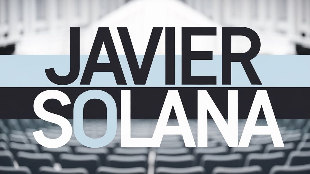 Javier Solana Keynote Speaker Javier Solana Keynote Speaker