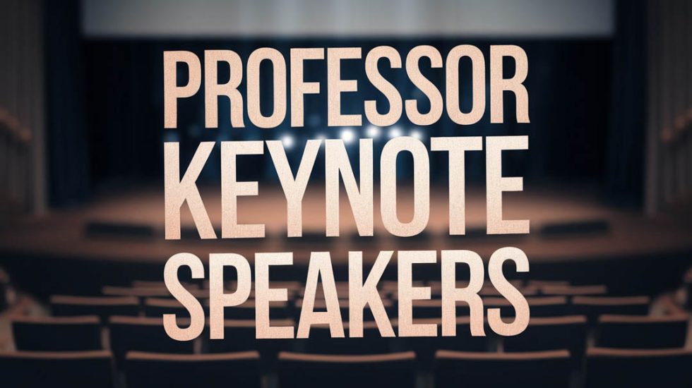 Professor Keynote Speakers - Keynote Speaker Agency Bureau