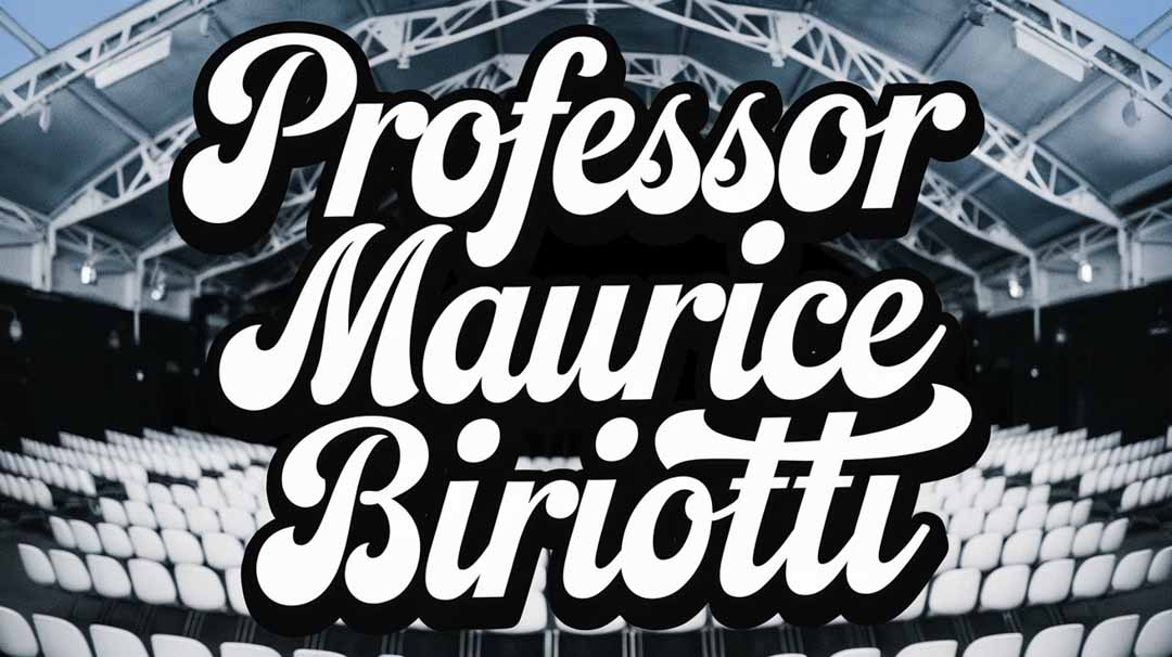 Professor Maurice Biriotti Keynote Speaker