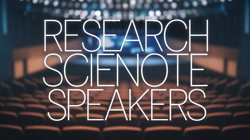 Research Scientist Keynote Speakers - Keynote Speaker Agency Bureau