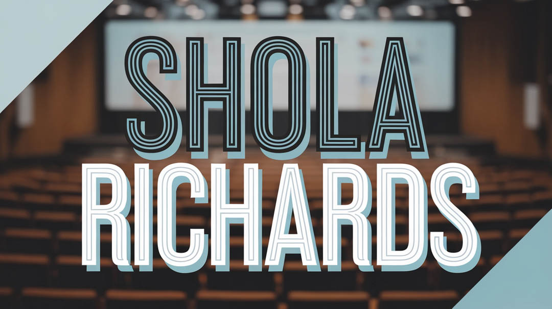Shola Richards Keynote Speaker
