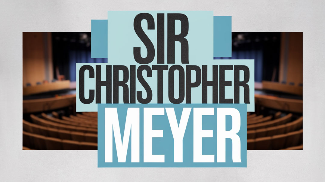 Sir Christopher Meyer Keynote Speaker