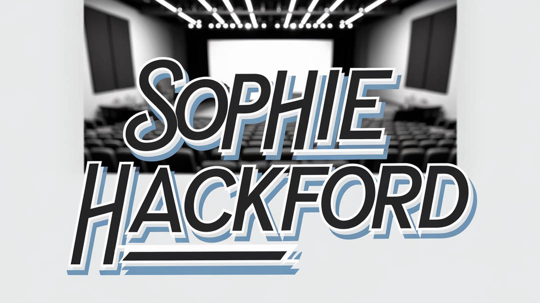 Sophie Hackford Keynote Speaker