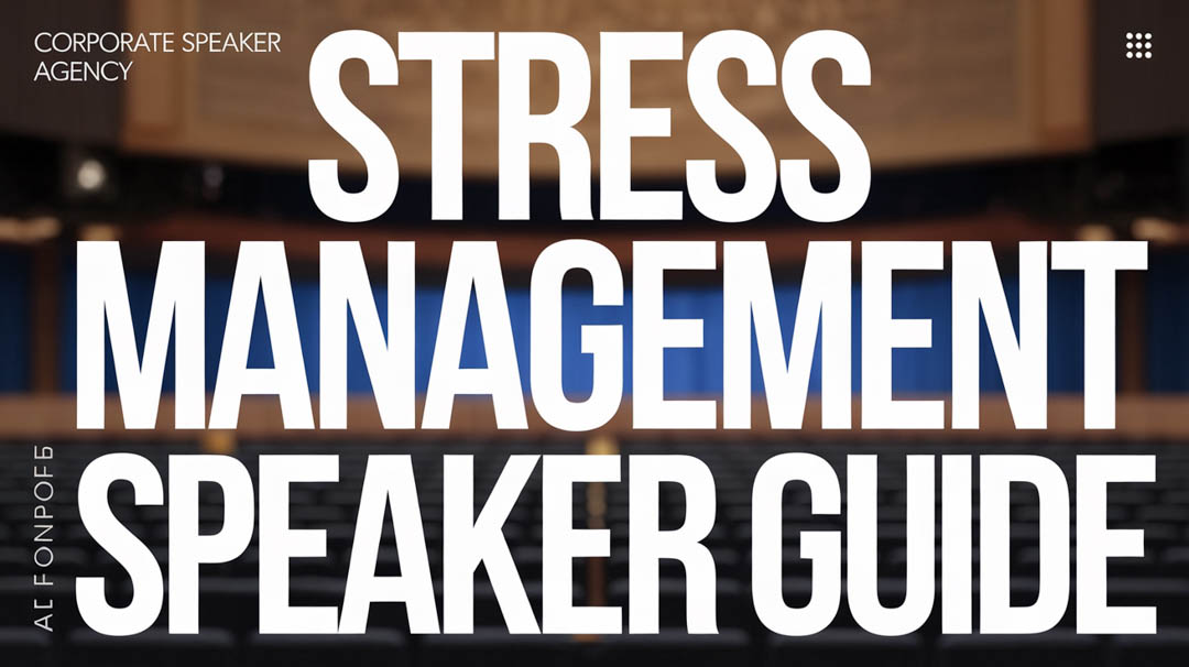 Stress Management Speaker Guide