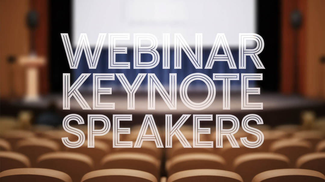 Webinar Keynote Speakers